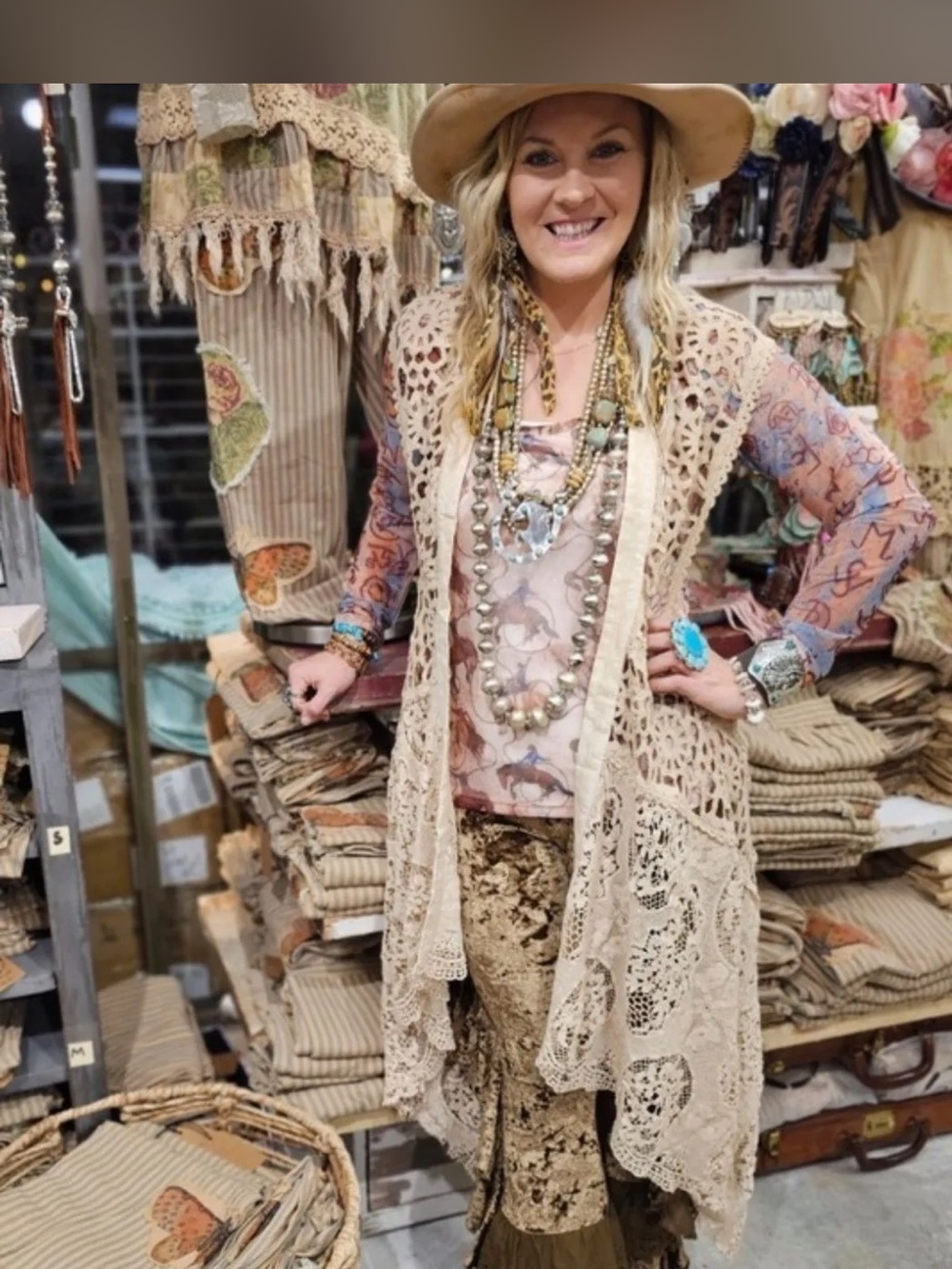 NWT A Rare Bird Magdina Duster